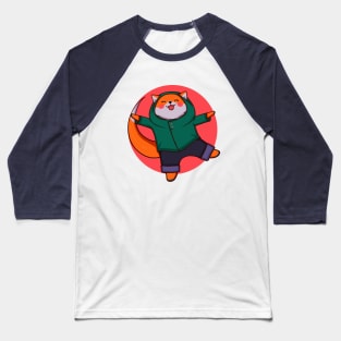 Funny Fox Baseball T-Shirt